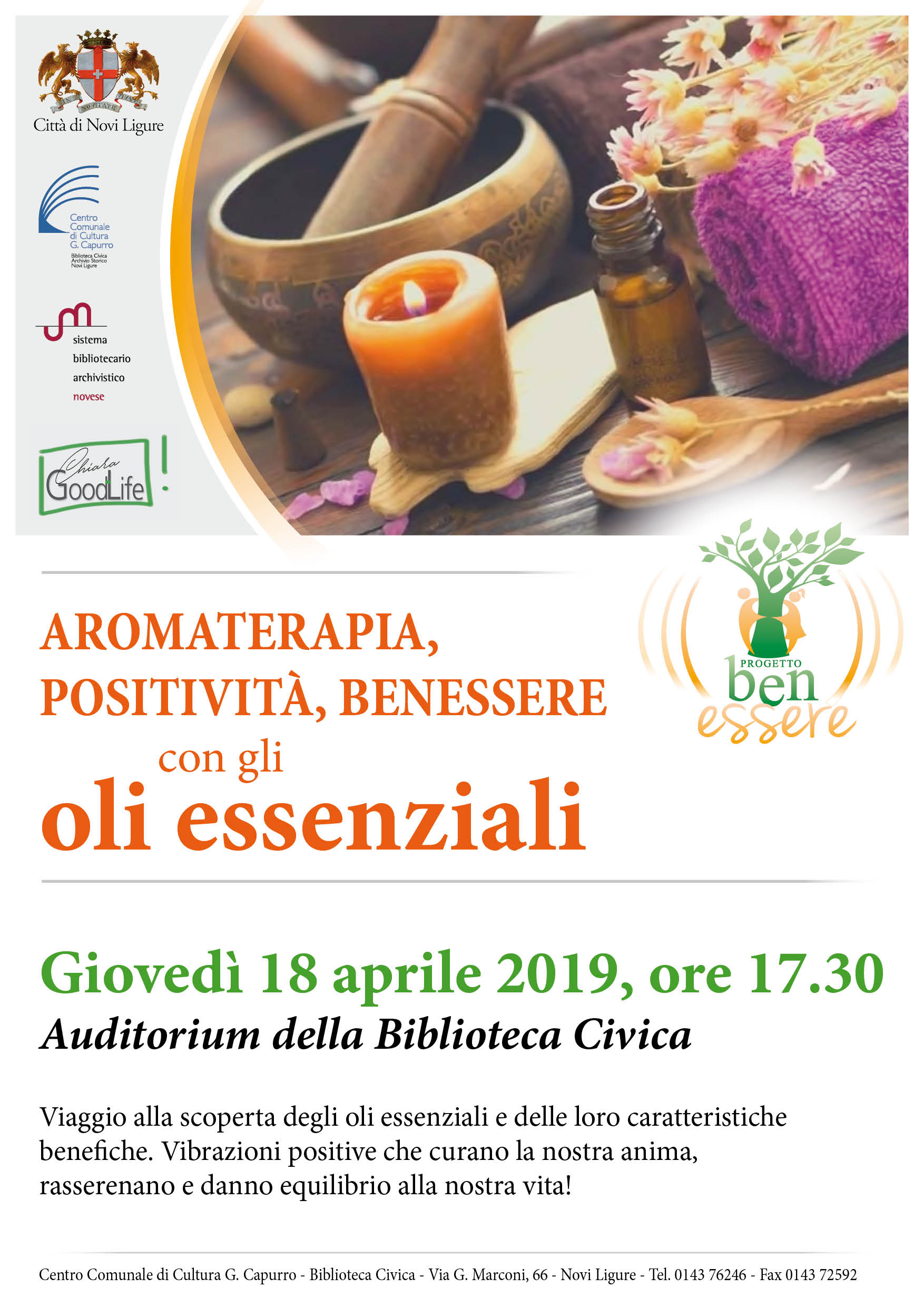 Aromaterapia, positività, benessere con gli oli essenziali